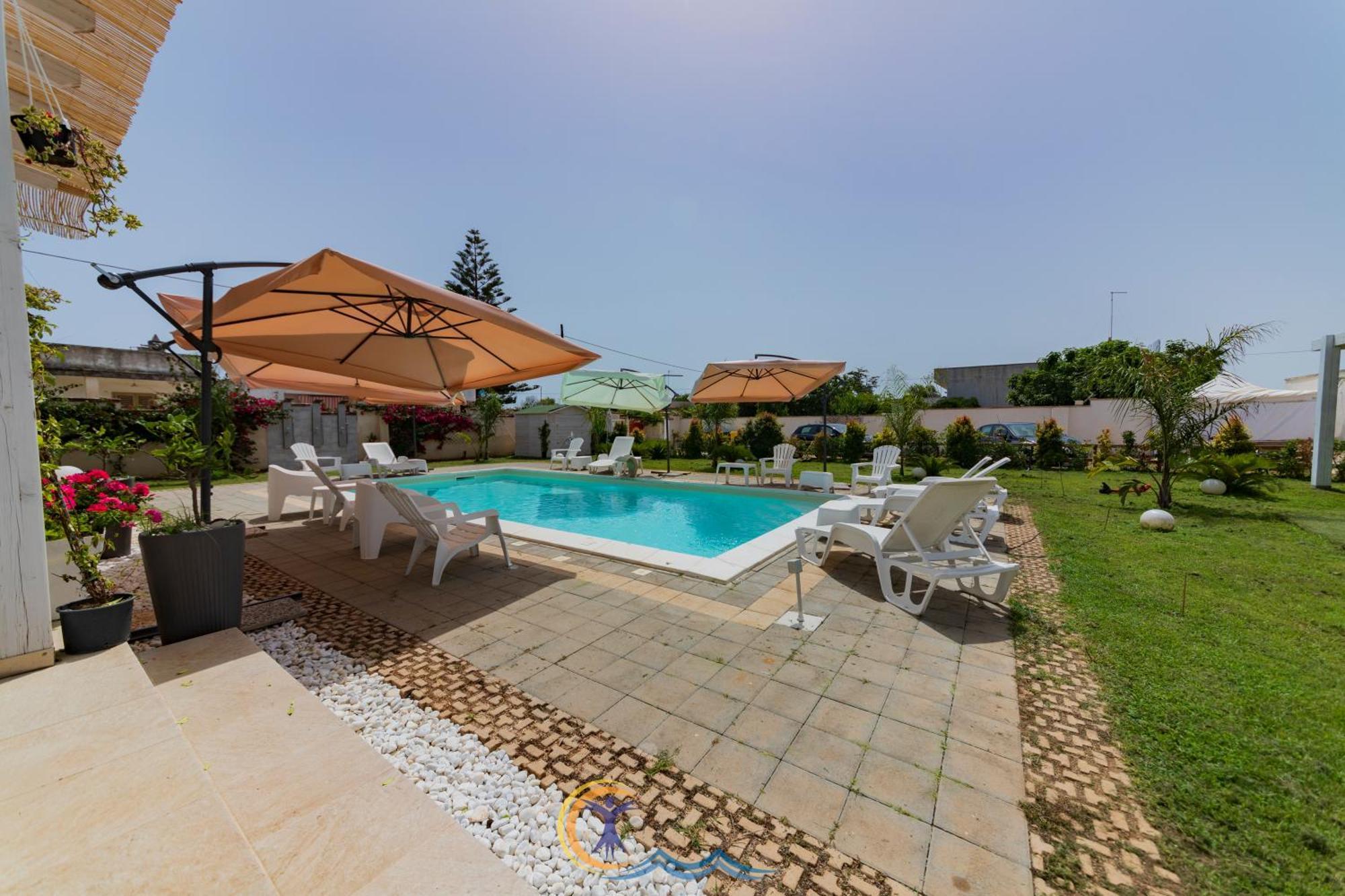 Villa Leonardo San Foca - Room, Pool & Restaurant Kültér fotó